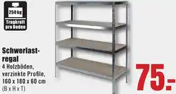 B1 Discount Baumarkt Schwerlastregal Angebot