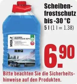 B1 Discount Baumarkt Scheibenfrostschutz bis -30 °C Angebot