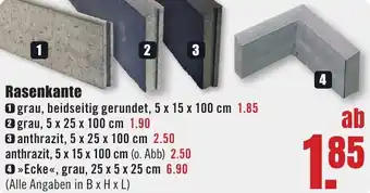 B1 Discount Baumarkt Rasenkante Angebot