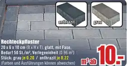 B1 Discount Baumarkt Rechteckpflaster Angebot