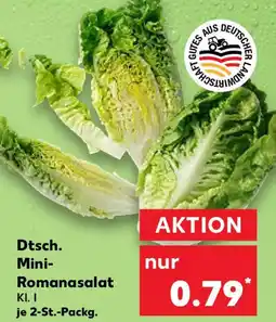 Kaufland Dtsch. Mini Romanasalat Angebot