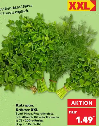 Kaufland Ital./span. Kräuter XXL Angebot