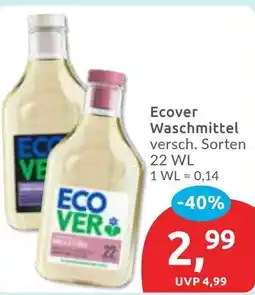 Budni Ecover Waschmittel Angebot