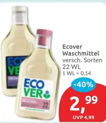 Budni Ecover Waschmittel Angebot