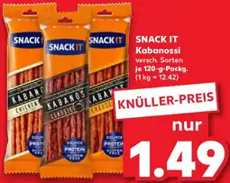 Kaufland SNACK IT Kabanossi Angebot