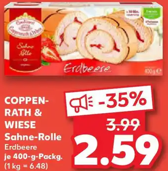Kaufland COPPENRATH & WIESE Sahne-Rolle Angebot