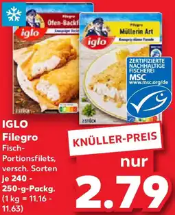 Kaufland IGLO Filegro Angebot