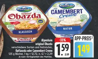 E-Center Alpenhain original obazda Angebot