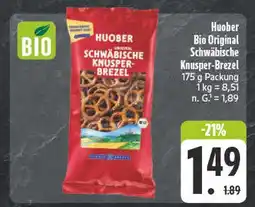 E-Center Huober bio original schwäbische knusper-brezel Angebot