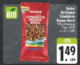 E-Center Huober bio original schwäbische knusper-brezel Angebot