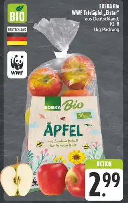 E-Center Edeka bio wwf tafeläpfel elstar Angebot