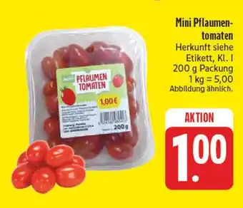 E-Center Mini pflaumentomaten Angebot