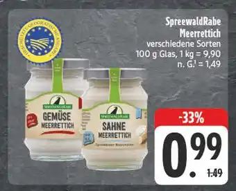E-Center Spreewaldrabe gemüse meerrettich Angebot