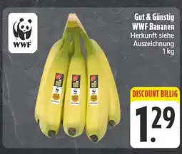 E-Center Gut & günstig wwf bananen Angebot