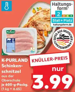 Kaufland K-PURLAND Schinkenschnitzel Angebot