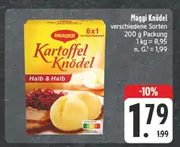 E-Center Maggi kartoffel knödel Angebot