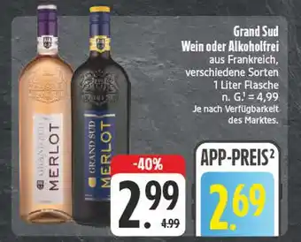 E-Center Grand sud wein Angebot