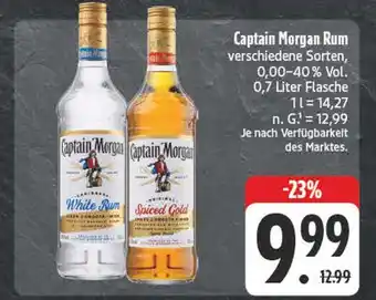 E-Center Captain morgan white rum Angebot