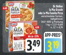 E-Center Dr. oetker la mia familia pizza Angebot