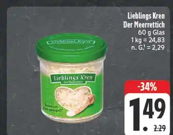 E-Center Lieblings kren der meerrettich Angebot