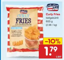 Netto Marken-Discount American style curly fries Angebot