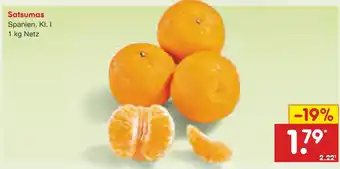 Netto Marken-Discount Satsumas Angebot