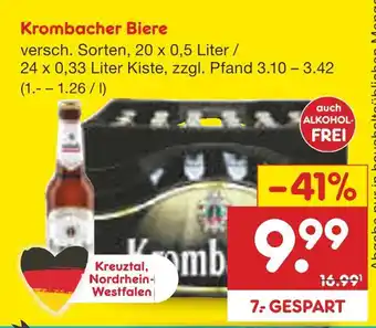 Netto Marken-Discount Krombacher biere Angebot