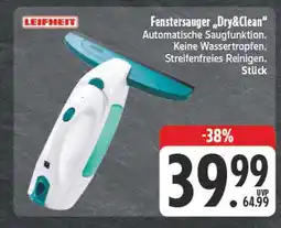 E-Center Leifheit fenstersauger 'dry & clean' Angebot
