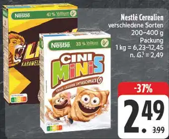 E-Center Nestlé cini minis Angebot