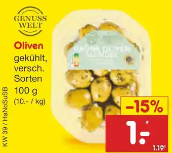 Netto Marken-Discount Genuss welt oliven Angebot