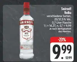 E-Center Smirnoff vodka Angebot