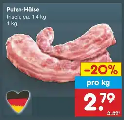 Netto Marken-Discount Puten-hälse Angebot