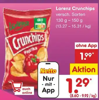 Netto Marken-Discount Lorenz crunchips Angebot