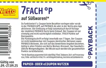 Netto Marken-Discount Payback 7fach °p Angebot