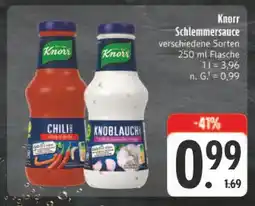 E-Center Knorr schlemmersauce chili Angebot