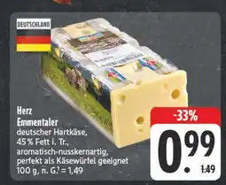 E-Center Herz emmentaler Angebot
