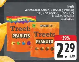 E-Center Treets peanuts Angebot