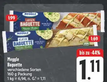 E-Center Meggle laugen baguette Angebot