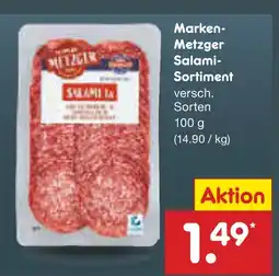 Netto Marken-Discount Marken-metzger salami-sortiment Angebot