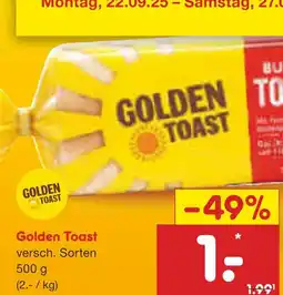 Netto Marken-Discount Golden toast Angebot