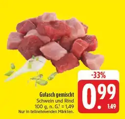 E-Center Gulasch gemischt Angebot