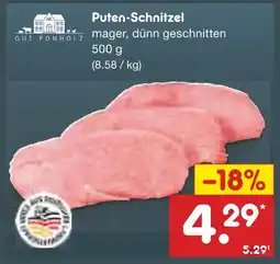 Netto Marken-Discount Gut ponholz puten-schnitzel Angebot