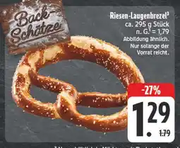 E-Center Riesen-laugenbrezel Angebot