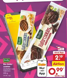 Netto Marken-Discount Biobio bio-hafercookies Angebot
