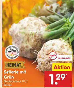 Netto Marken-Discount Sellerie mit grün Angebot