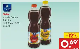 Netto Marken-Discount Captains tea eistee Angebot