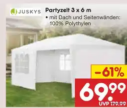Netto Marken-Discount Juskys partyzelt Angebot