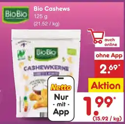Netto Marken-Discount Biobio bio cashews Angebot