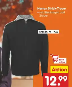 Netto Marken-Discount Herren strick-troyer Angebot