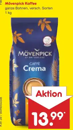 Netto Marken-Discount Mövenpick kaffee Angebot